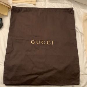 GUCCI DUSTER BAG 14 1/2” x 17” new
